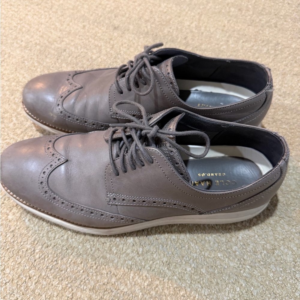 Cole Haan Wingtip Dress Shoes - 10